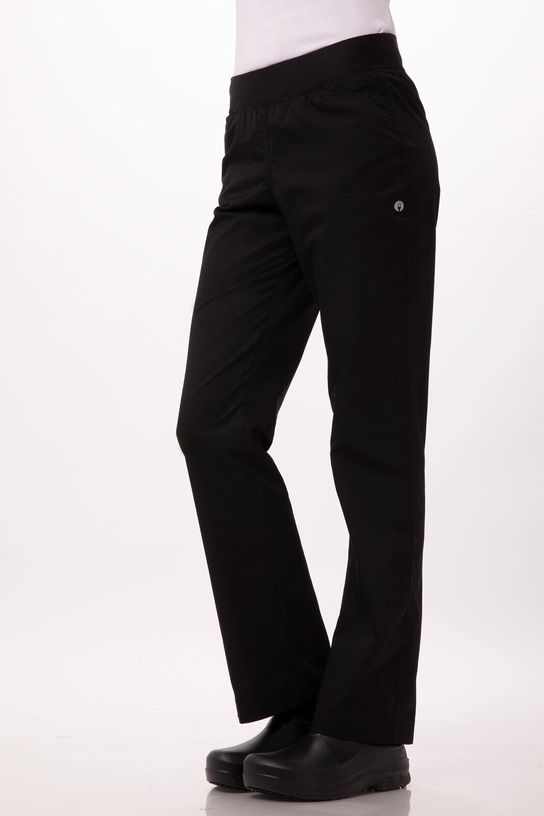 Lightweight Womens Slim Chef Pants