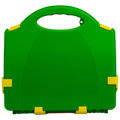 AEROCASE Kotak Plastik Rapi Hijau dan Kuning Sedang 28 x 27 x 9,5 cm