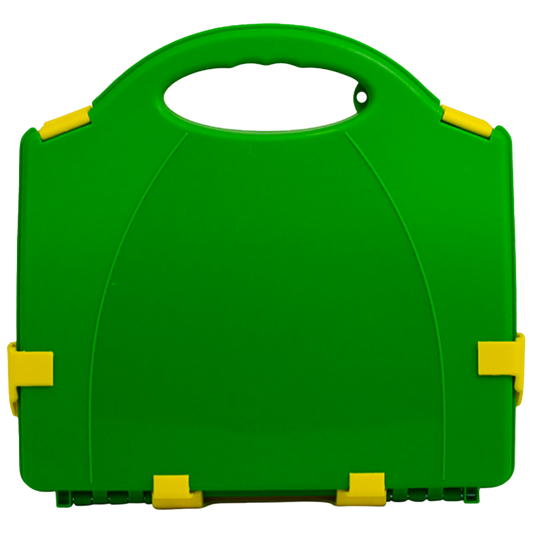 AEROCASE Medium Green and Yellow Neat Plastic Case 28 x 27 x 9.5cm