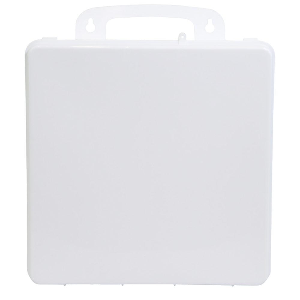 Estojo médio branco à prova de intempéries AEROCASE 24,5 x 24,5 x 7,5 cm