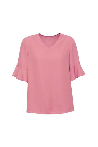 Blus Wanita Aria Lengan Beralur
