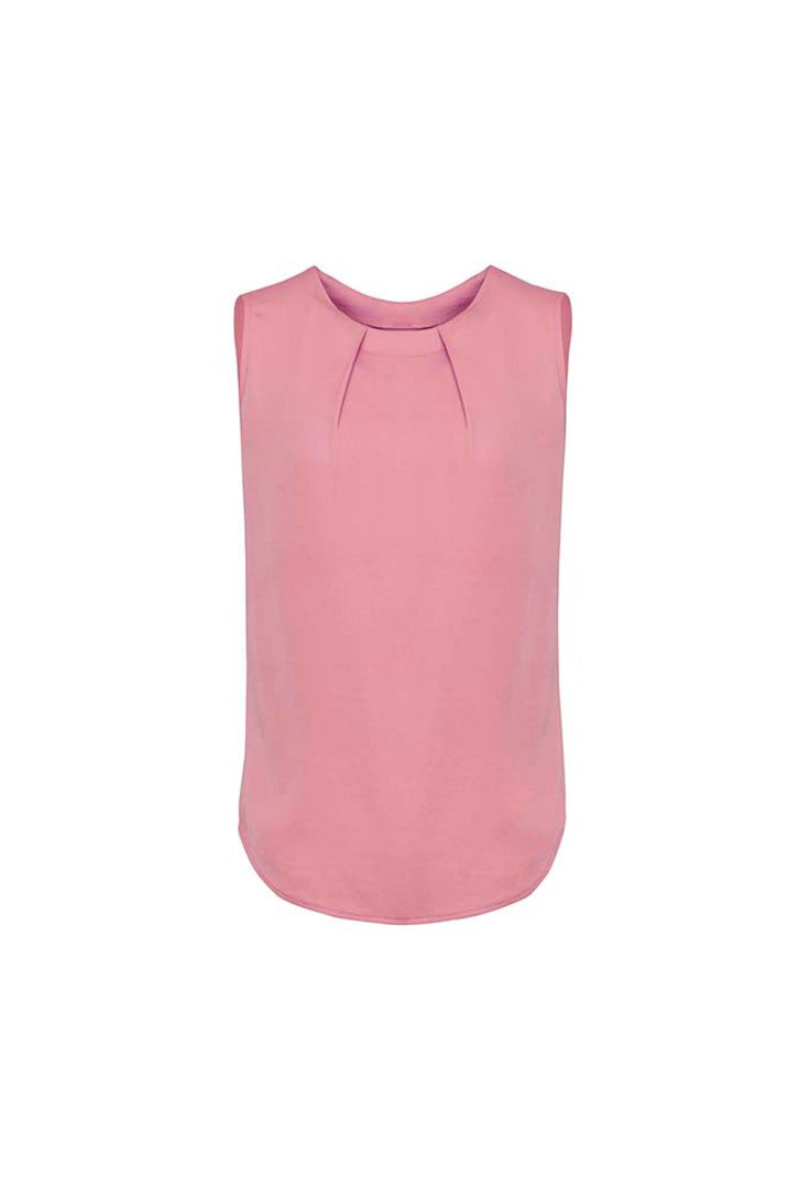 Blus Lipit Tanpa Lengan Wanita Estelle