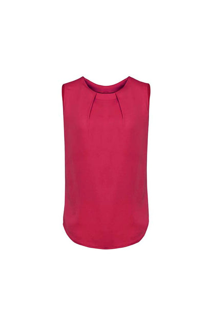 Blus Lipit Tanpa Lengan Wanita Estelle