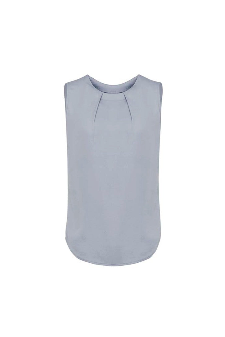 Blus Lipit Tanpa Lengan Wanita Estelle