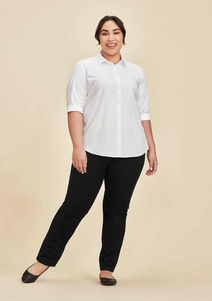 Calça chino feminina Traveller Slim Leg
