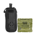 Kits de controle de sangramento RAPIDSTOP - bolsa tática pequena, gaze de combate