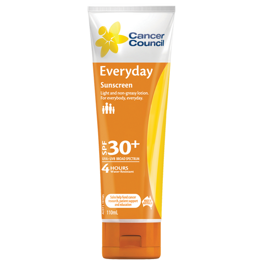 CANCER COUNCIL SPF30+ Everyday Sunscreen Tube 110mL