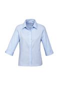 Camisa feminina luxuosa manga 3/4