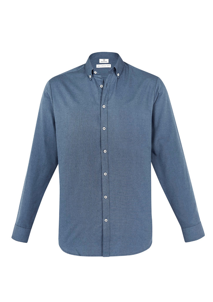 Camisa masculina de manga comprida Memphis