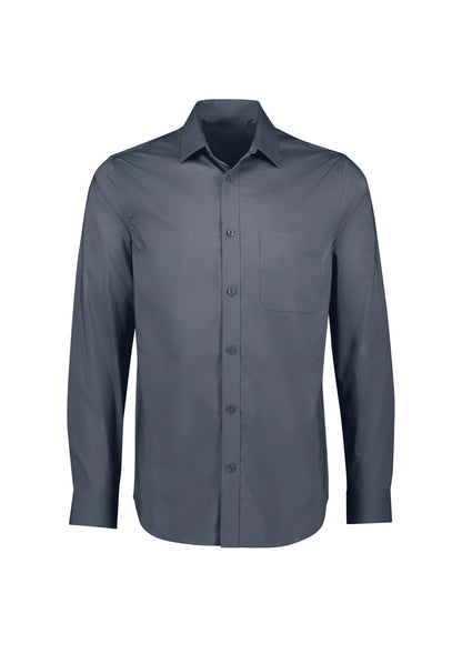Camisa masculina clássica de manga comprida Mason