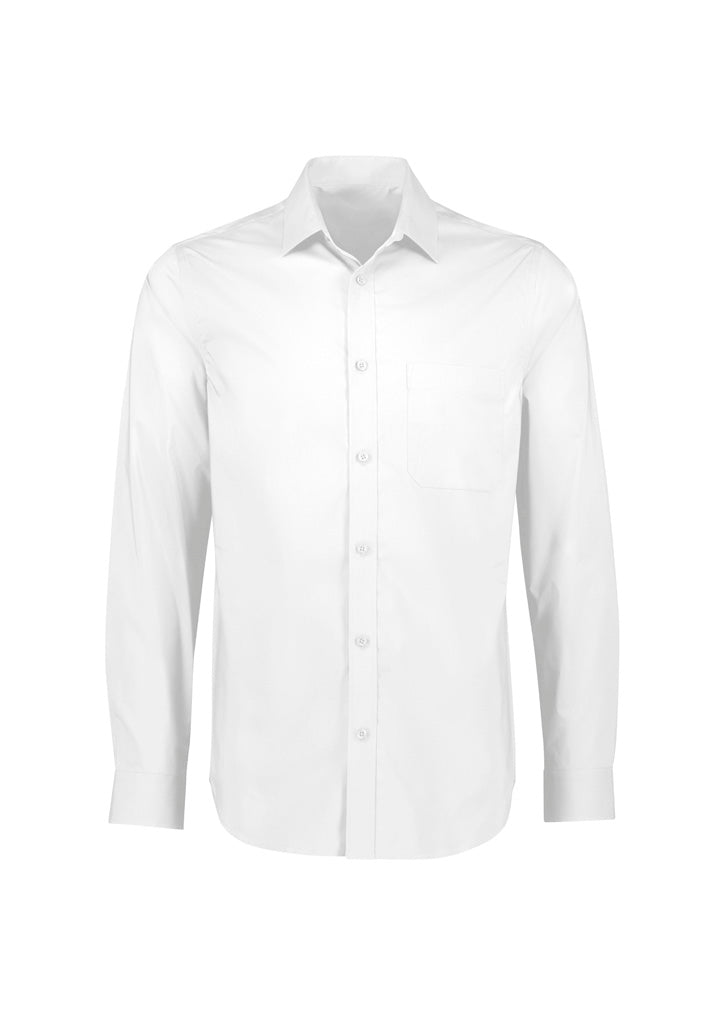 Camisa masculina clássica de manga comprida Mason
