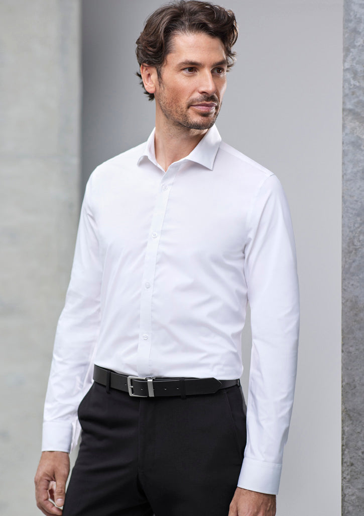 Camisa masculina de manga comprida personalizada Mason