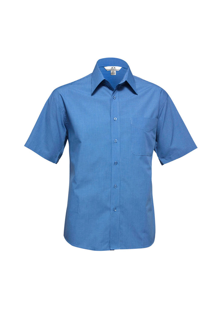 Camisa masculina de manga curta Micro Check