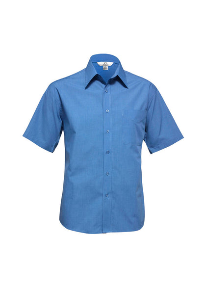 Camisa masculina de manga curta Micro Check