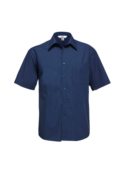 Camisa masculina de manga curta Micro Check