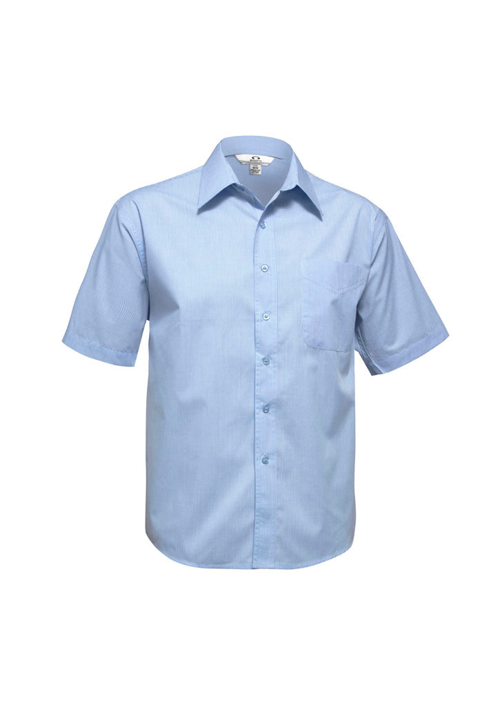 Camisa masculina de manga curta Micro Check
