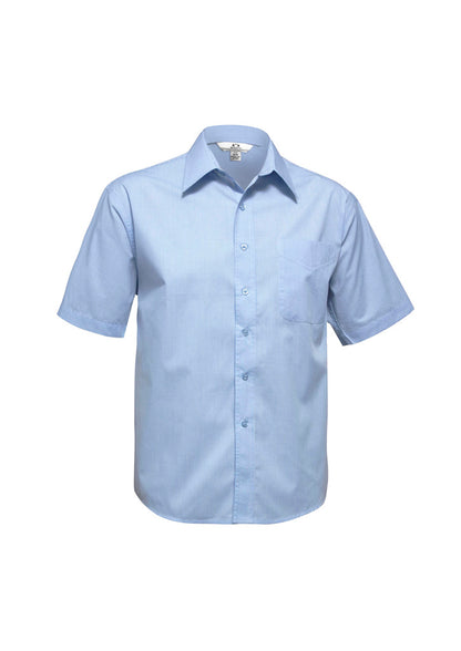 Camisa masculina de manga curta Micro Check