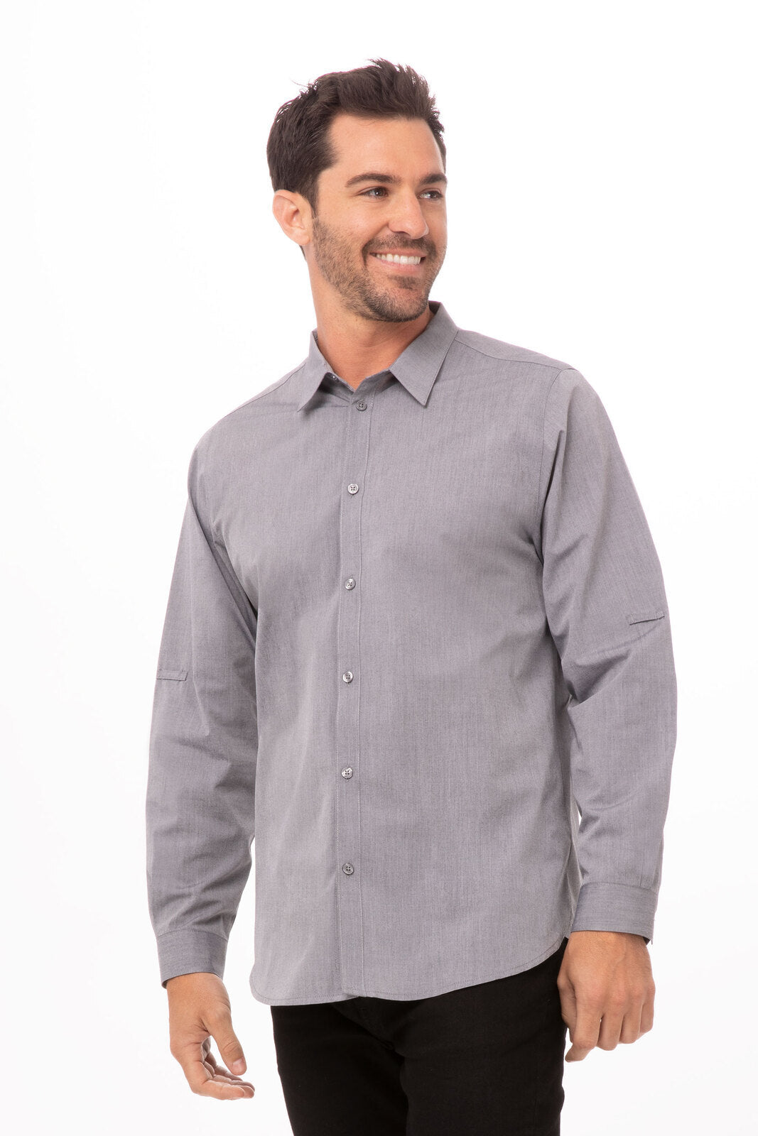 Modern Chambray Dress Shirt
