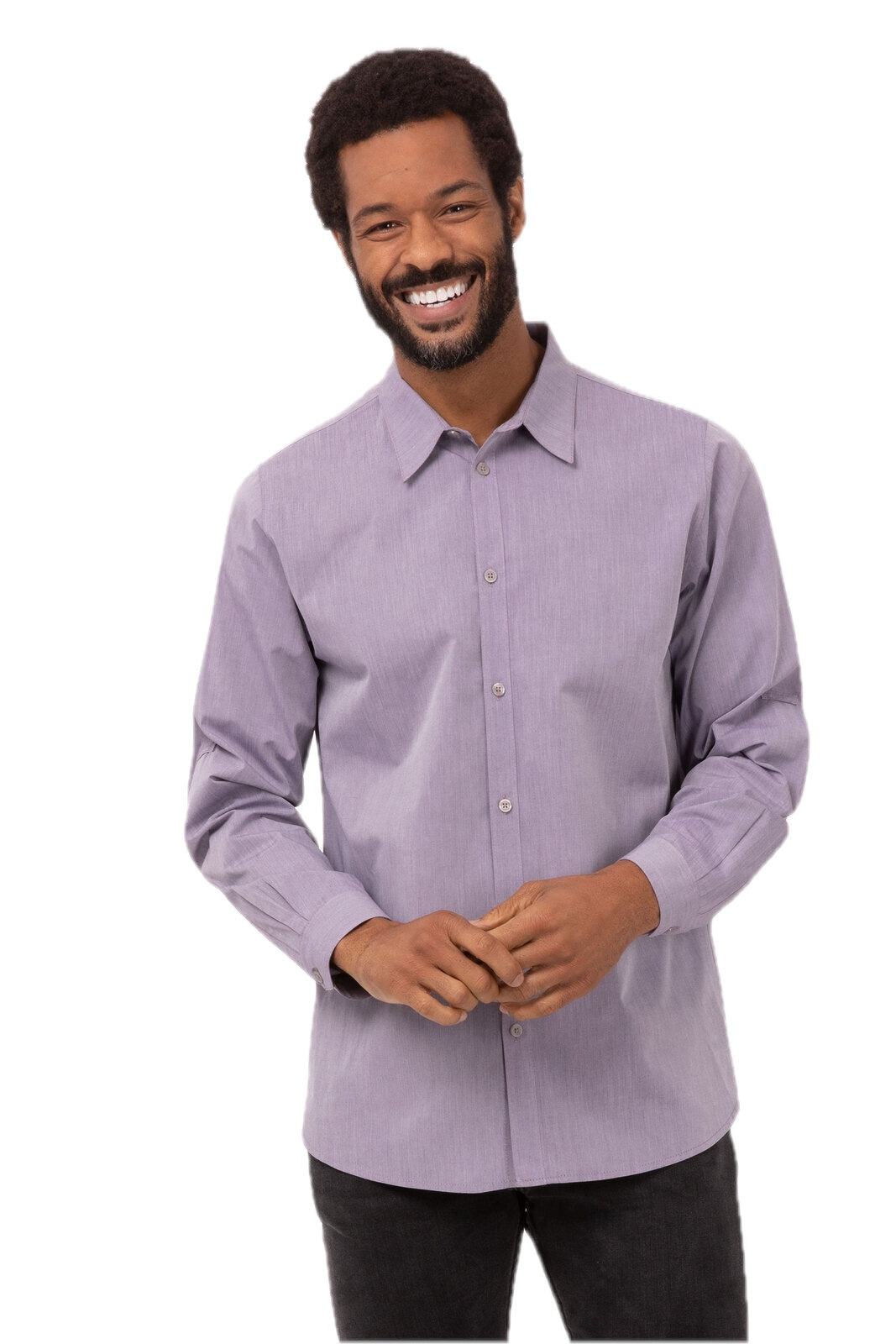 Modern Chambray Dress Shirt