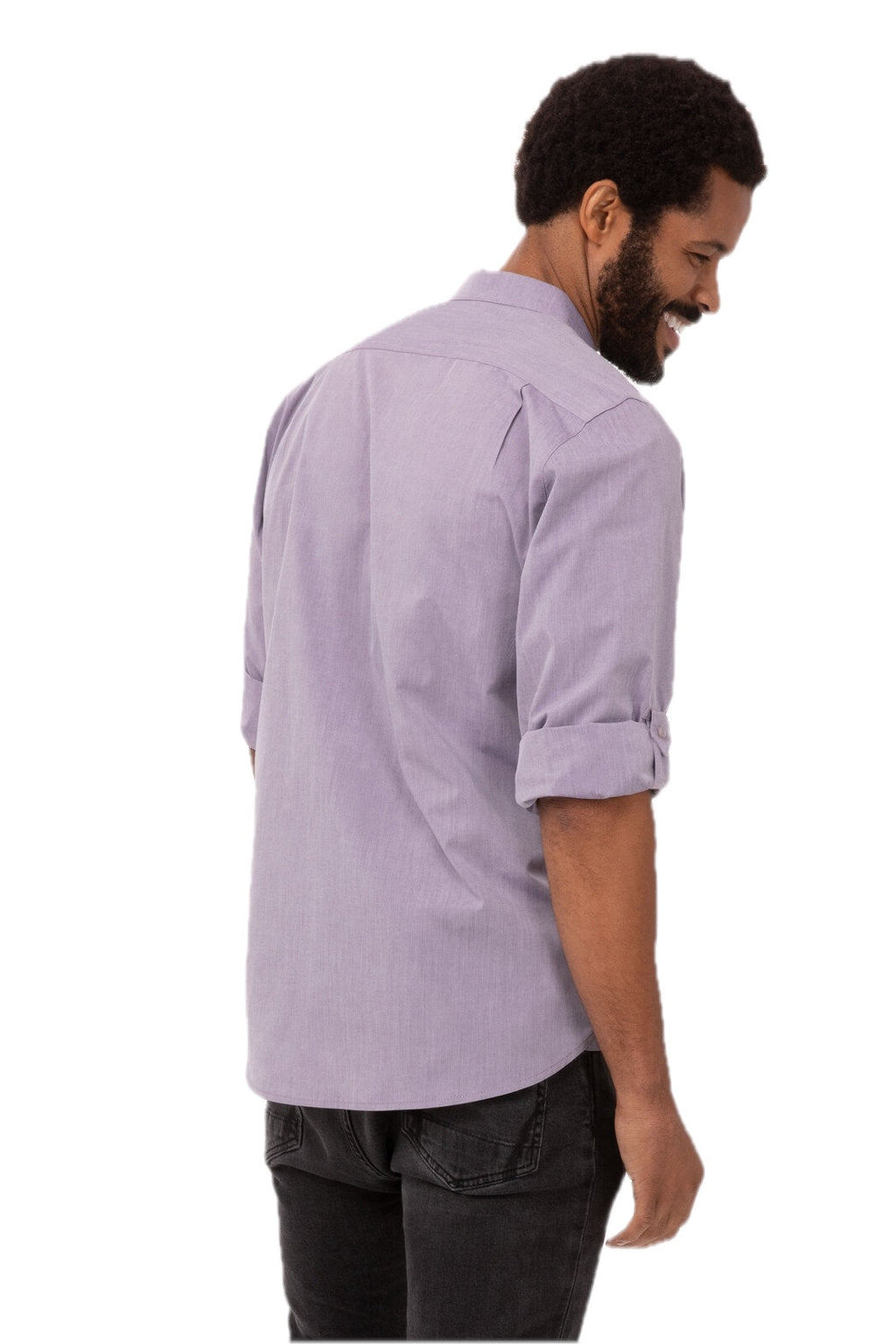 Camisa social moderna em cambraia