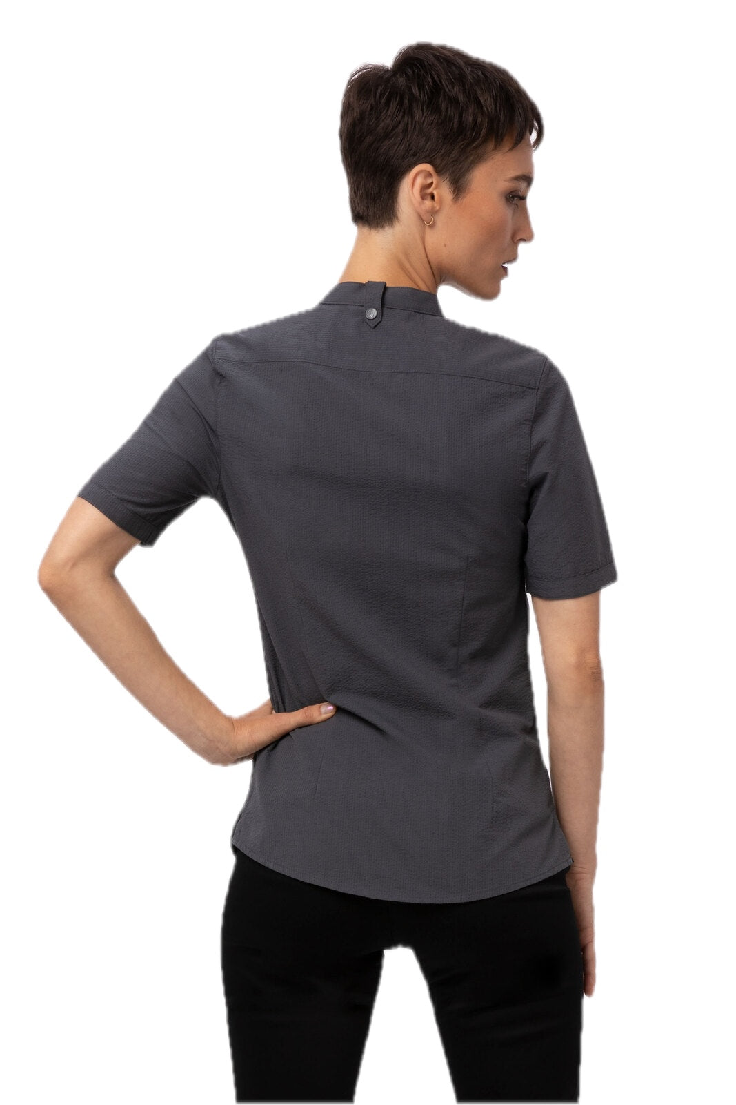 Camisa Seersucker Feminina