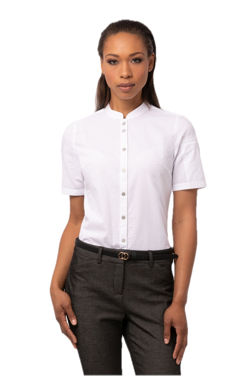 Seersucker Shirt Womens