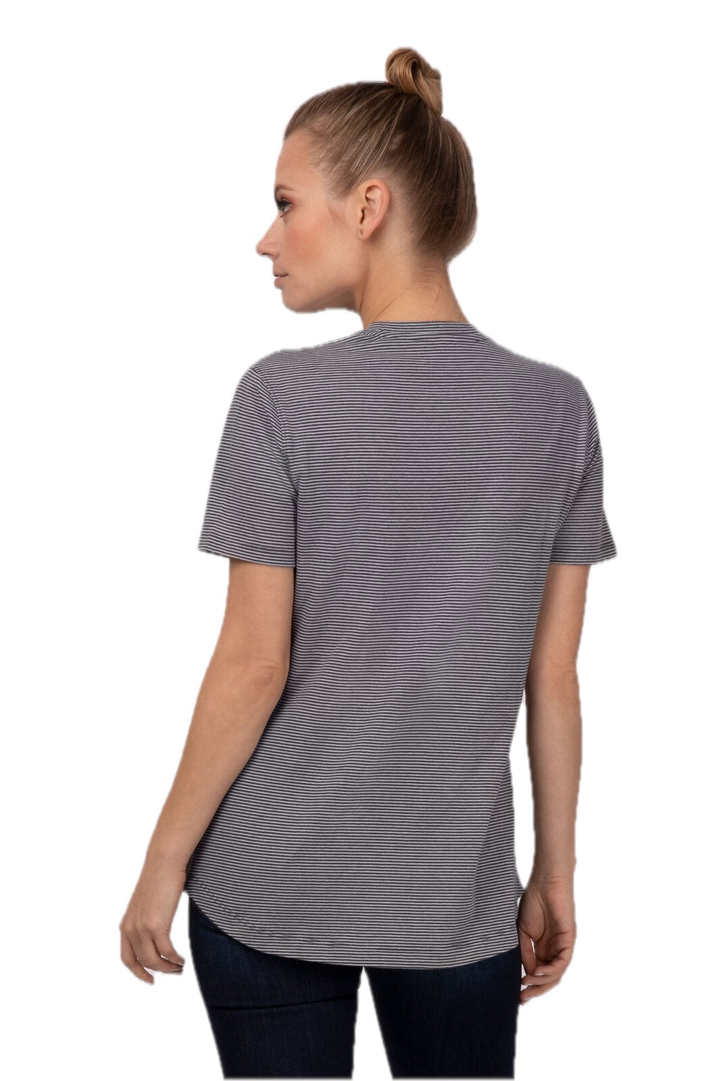 Kaos Bergaris Wanita