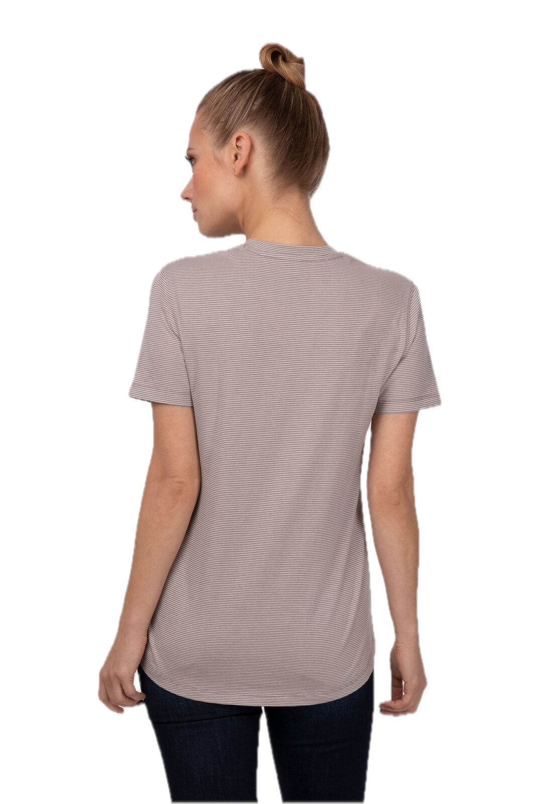 Kaos Bergaris Wanita