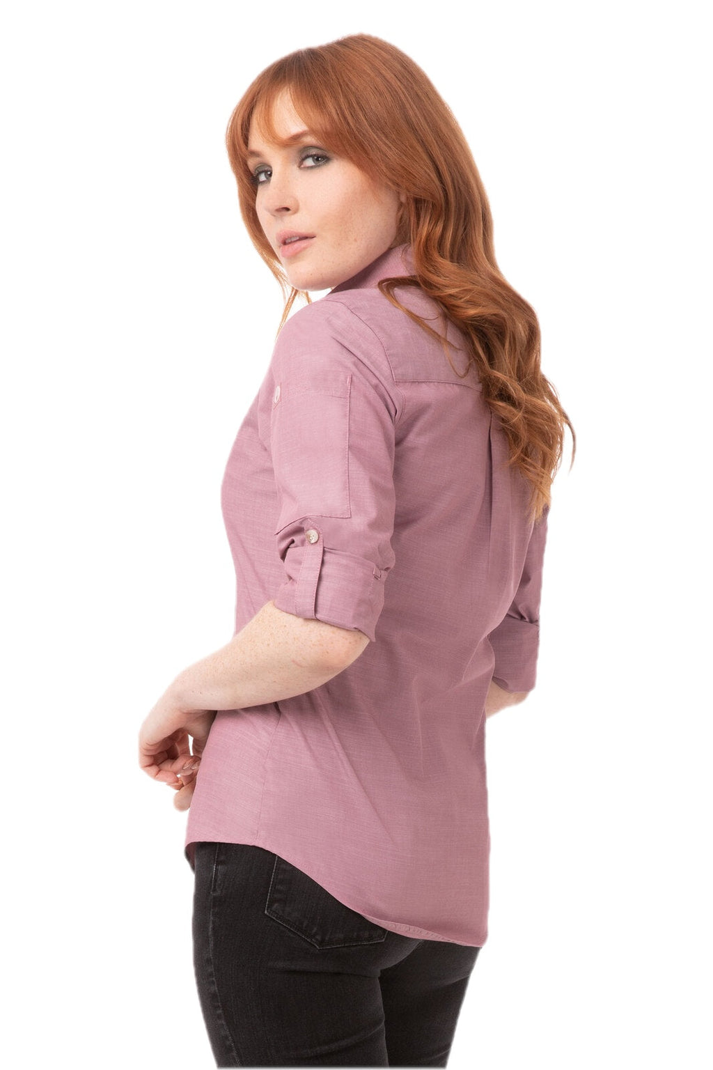 Kemeja Chambray Wanita