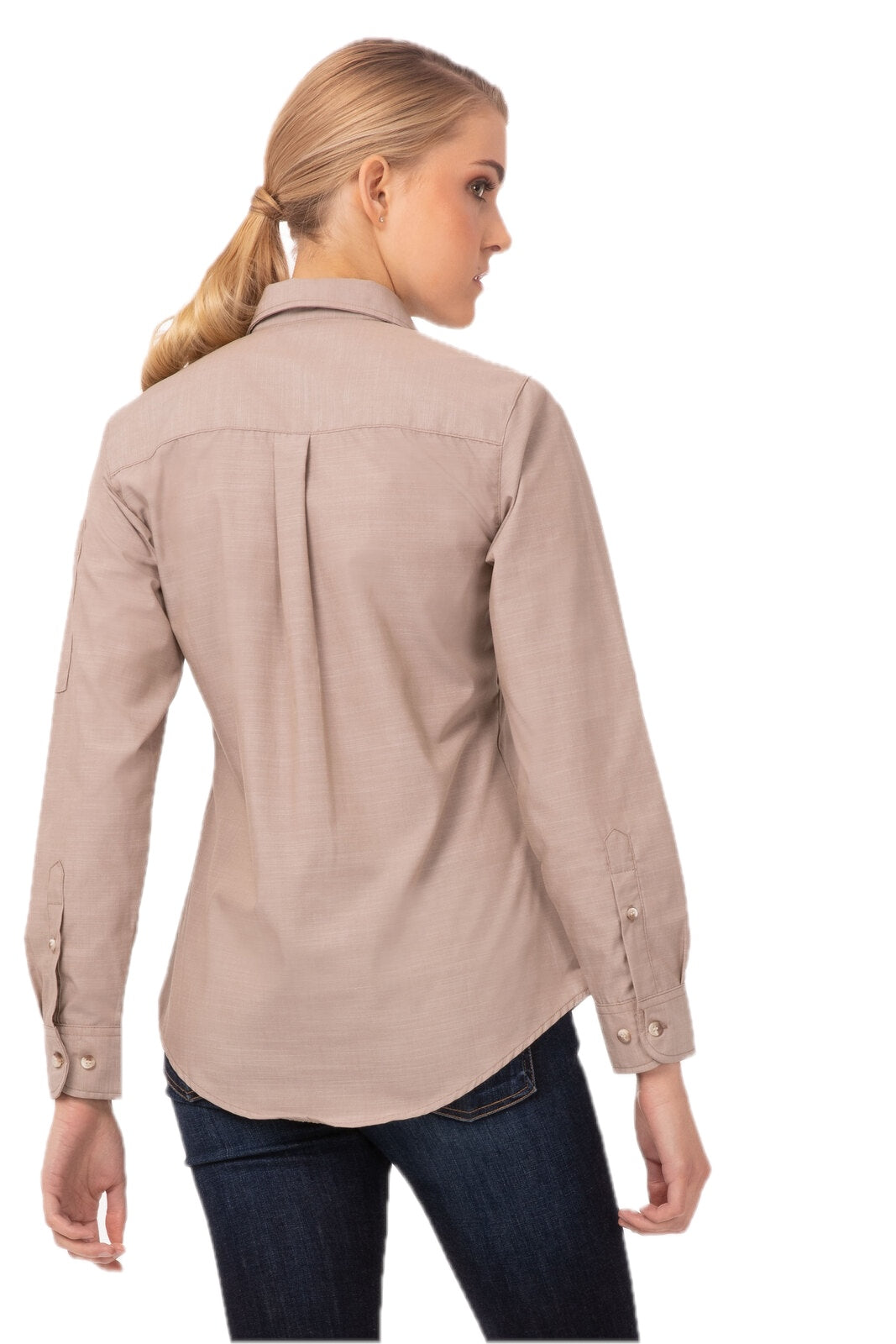 Kemeja Chambray Wanita