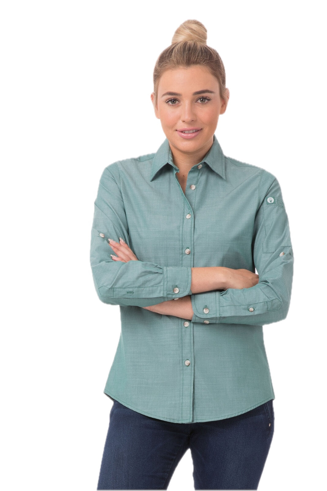Chambray Shirt Womens