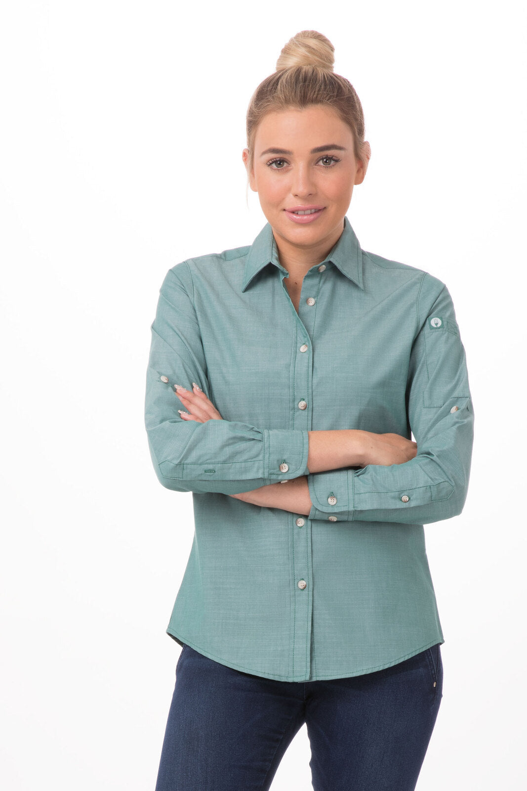 Chambray Shirt Womens