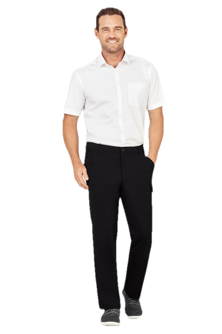Calça cargo masculina confortável com cintura