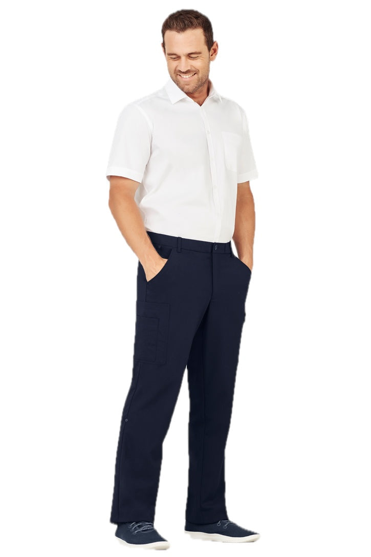 Calça cargo masculina confortável com cintura