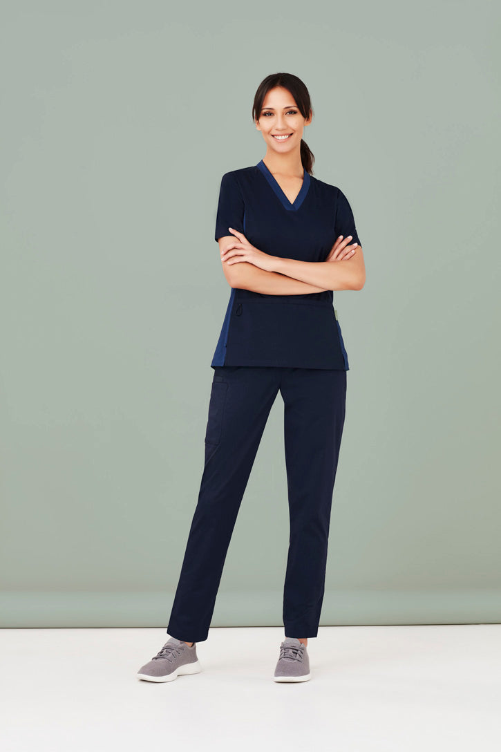 Celana Scrub Kaki Lurus Riley Wanita