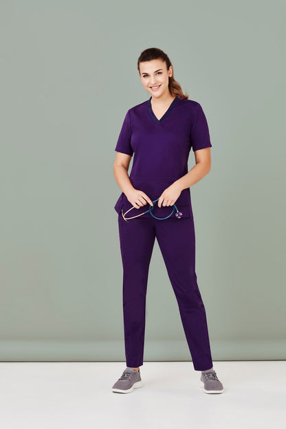 Celana Scrub Kaki Lurus Riley Wanita