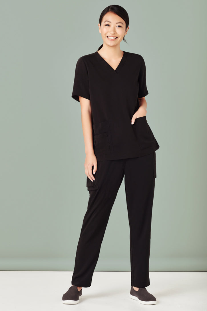 Celana Scrub Kaki Slim Avery Wanita