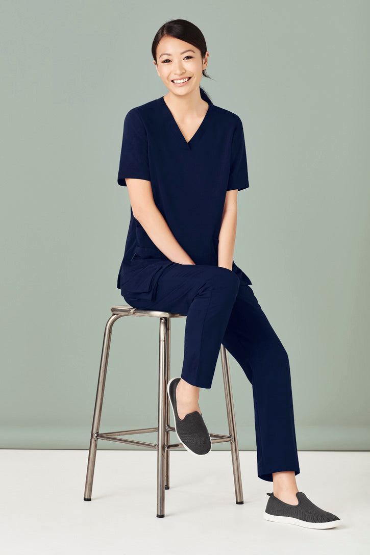 Celana Scrub Kaki Slim Avery Wanita