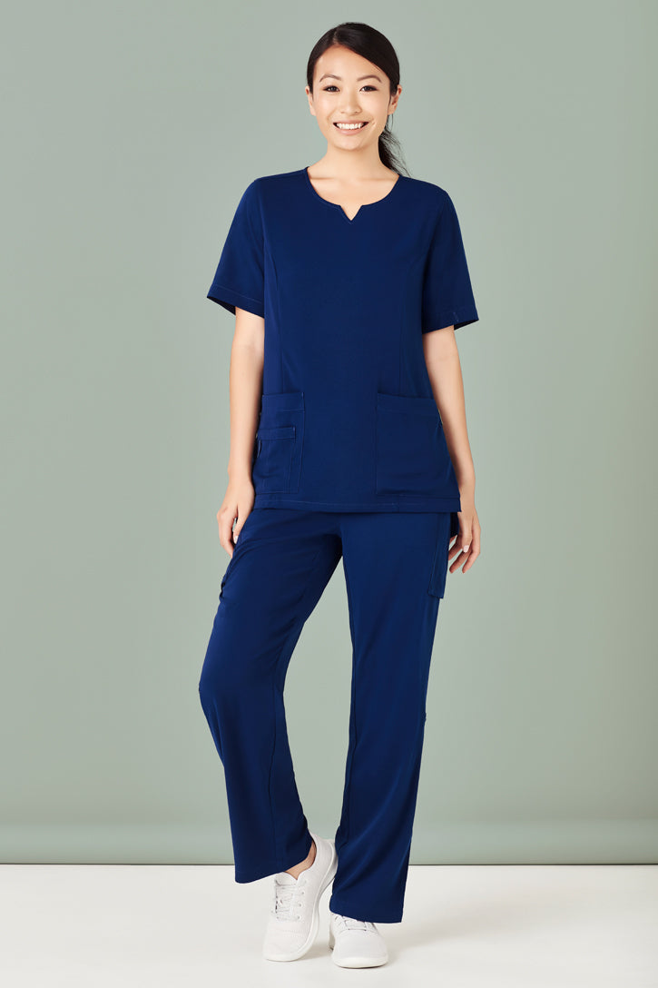 Celana Scrub Kaki Lurus Avery Wanita