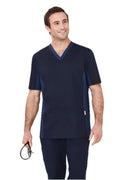 Mens Riley Stretch Scrub Top