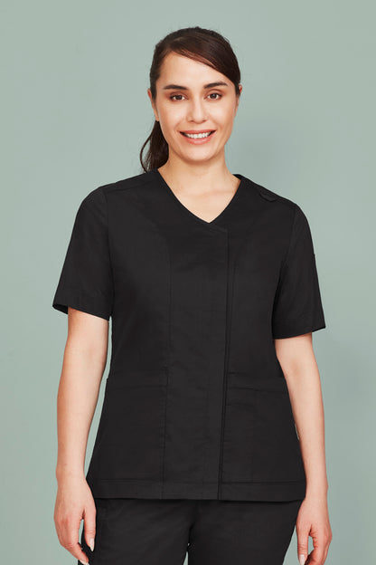 Blusa feminina Parks Zip Front Crossover