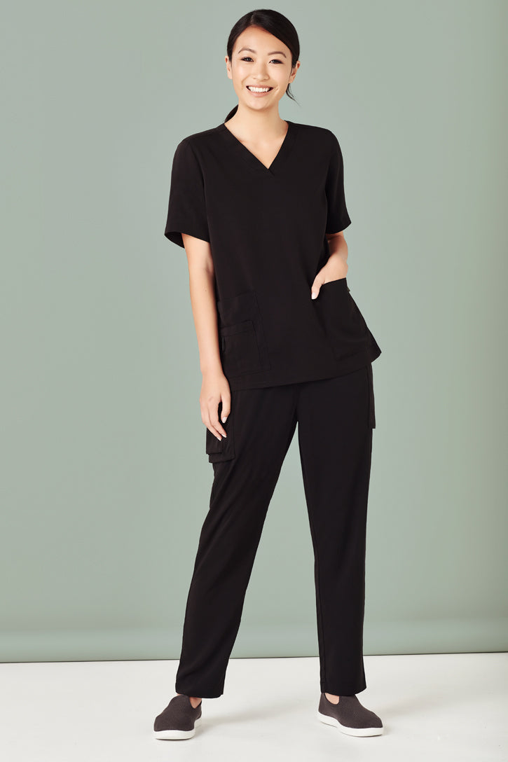 Blusa feminina Avery com decote em V