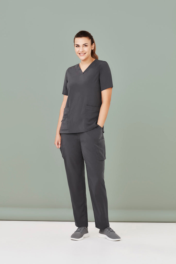 Blusa feminina Avery com decote em V