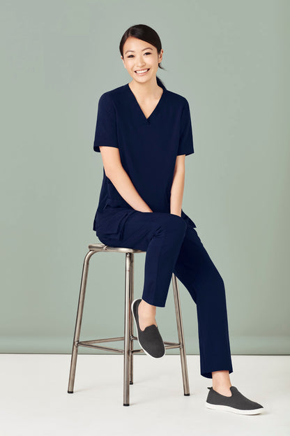 Blusa feminina Avery com decote em V