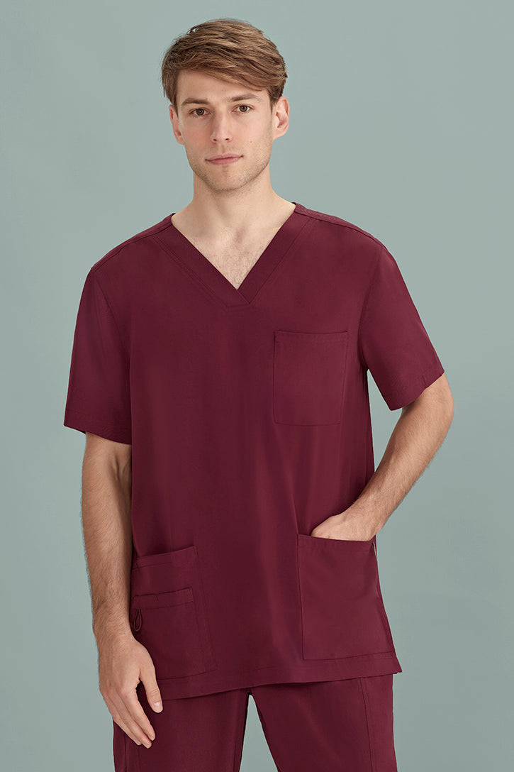 Atasan Scrub V-Neck Avery Pria