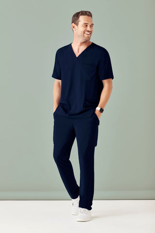 Mens Avery V-Neck Scrub Top