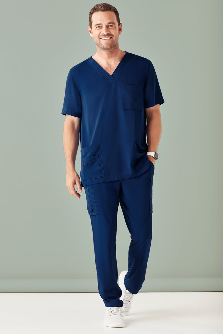 Atasan Scrub V-Neck Avery Pria