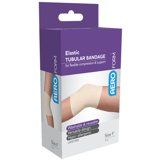 AEROFORM Size F Large Legs Elastic Tubular Bandage 10cm x 1M