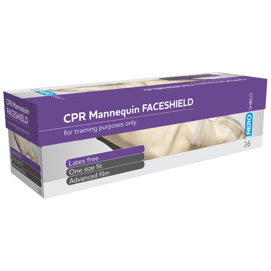 AEROSHIELD CPR Manikin Face Shield Roll/36