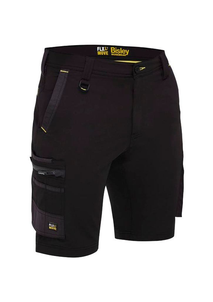 Flx &amp; Move™ 4-Way Stretch Zip Cargo Short